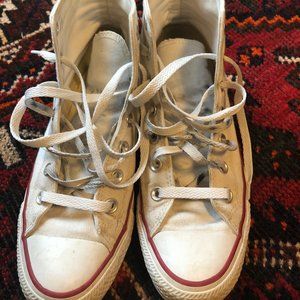 white converse hight tops
